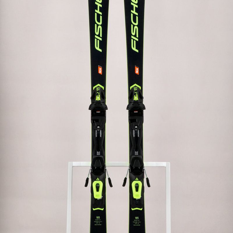 Sci Fischer RC4 RCS Black Allride + attacchi RC4 Z11 PR nero/giallo 12