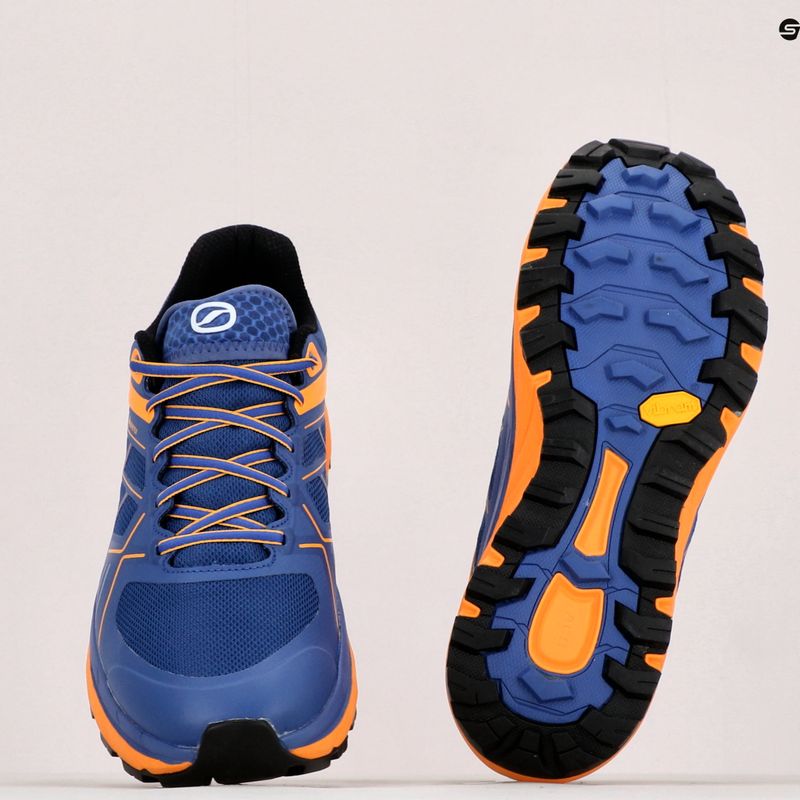 Scarpe da corsa SCARPA Spin Infinity GTX blu/arancio da uomo 18