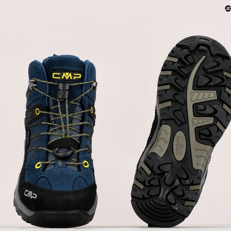 CMP Rigel Mid stivali da trekking per bambini blu navy 3Q12944 13