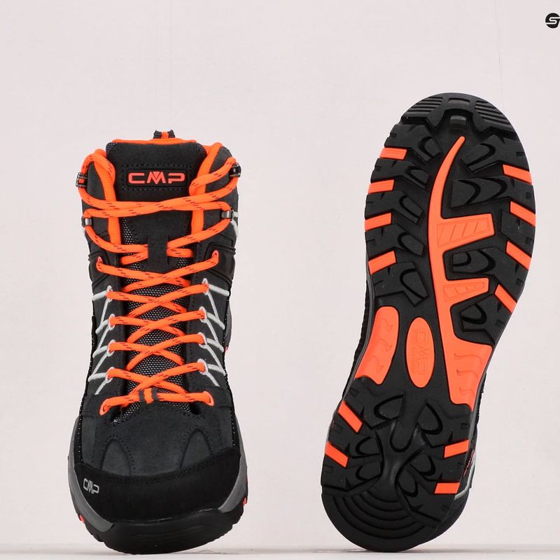 CMP Rigel Mid stivali da trekking per bambini grigio 3Q12944J 13