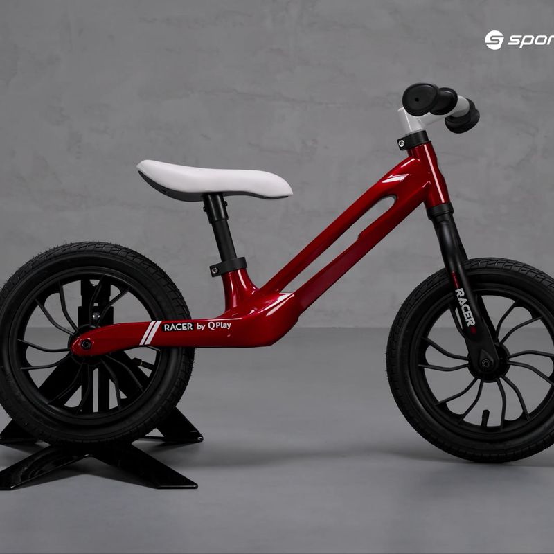 Bicicletta da fondo Qplay Racer rossa 7