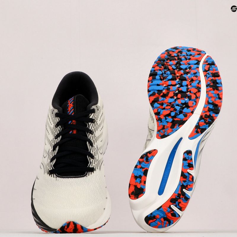 Scarpe da corsa da uomo Mizuno Wave Rider 26 bianco J1GC226301 13