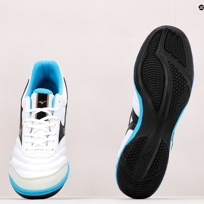 Scarpe da calcio da uomo Mizuno Morelia Sala Club IN bianco/nero 13