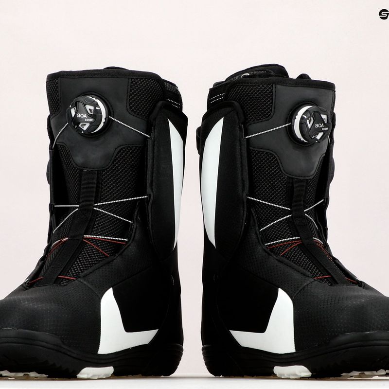 Scarponi da snowboard HEAD Four Boa Focus Liquid Fit da uomo nero/bianco 15