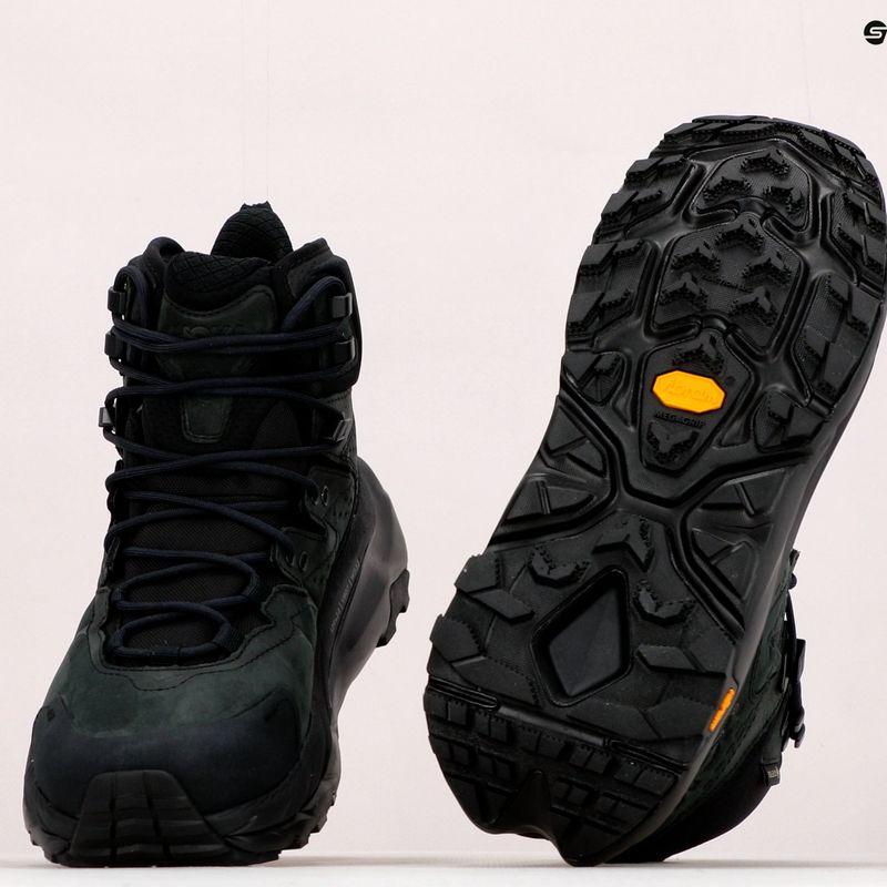Scarpe da trekking da uomo HOKA Kaha 2 GTX nero/nero 17