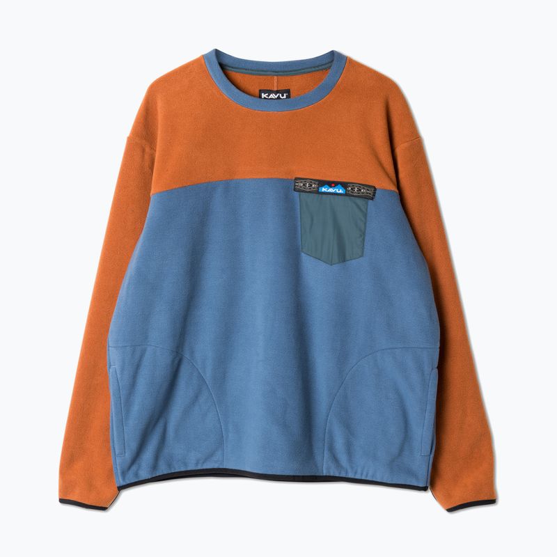 Felpa KAVU Crew Uomo Who orion night sky