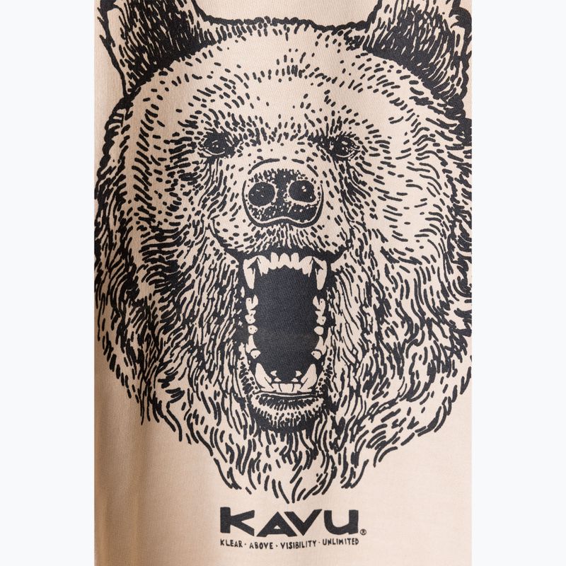 KAVU Core Crew felpa da uomo irish cream 3