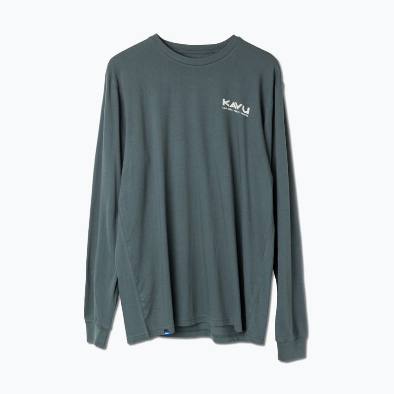 KAVU uomo Free Time manica lunga verde gables