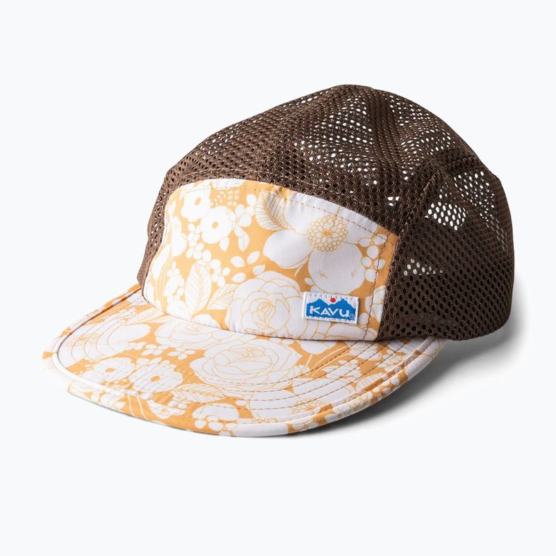 KAVU Drift Creek berretto da baseball in fiore d'oro