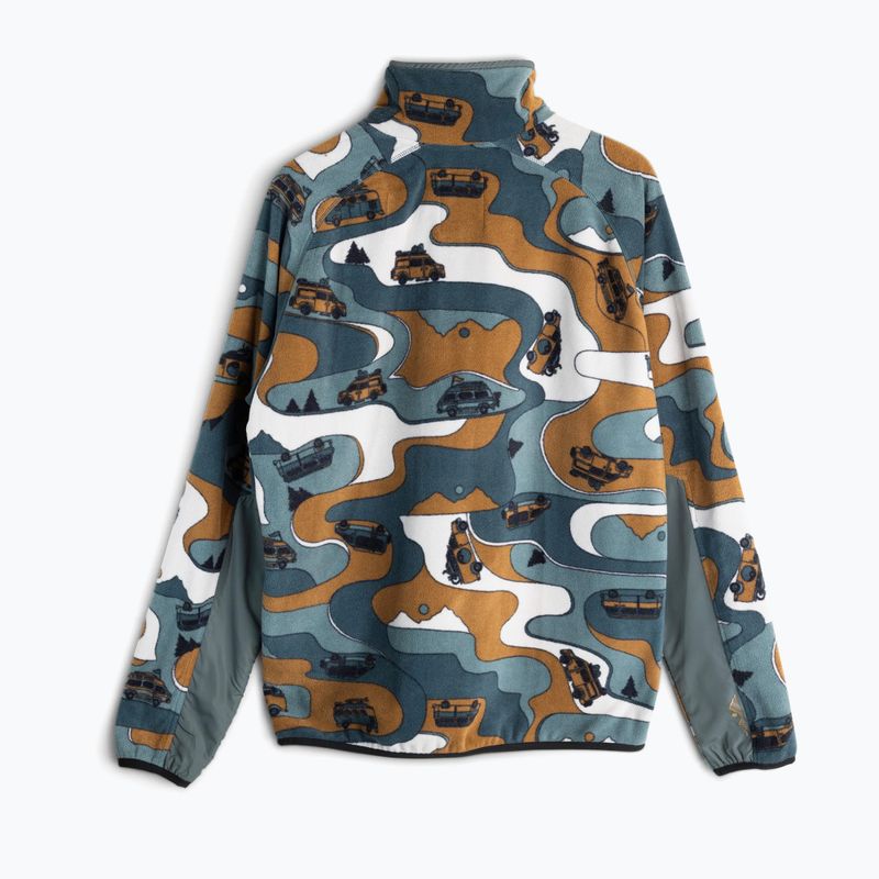 KAVU felpa in pile da uomo teannaway dream van glen 2