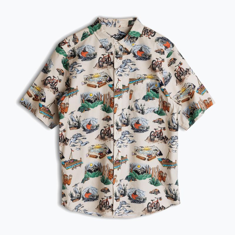 Camicia da uomo KAVU The Jam places to be