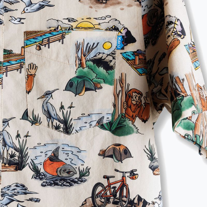 Camicia da uomo KAVU The Jam places to be 3