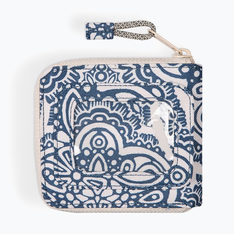 KAVU Portafoglio con zip in damasco divino 2
