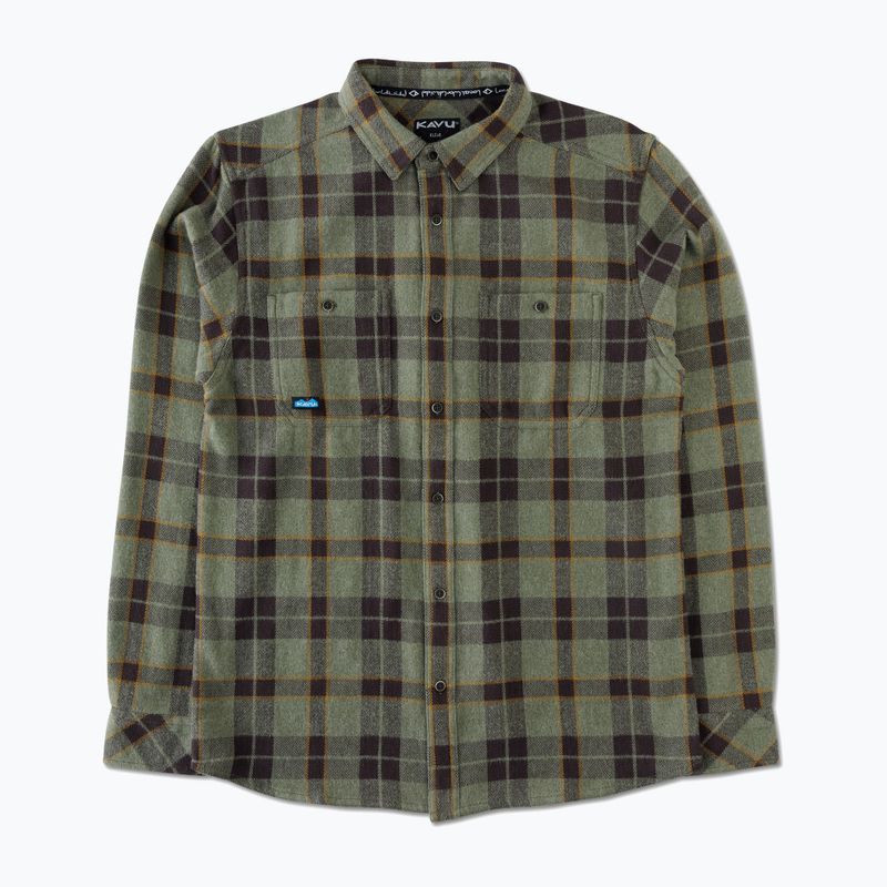 Camicia uomo KAVU Big Joe green ravine