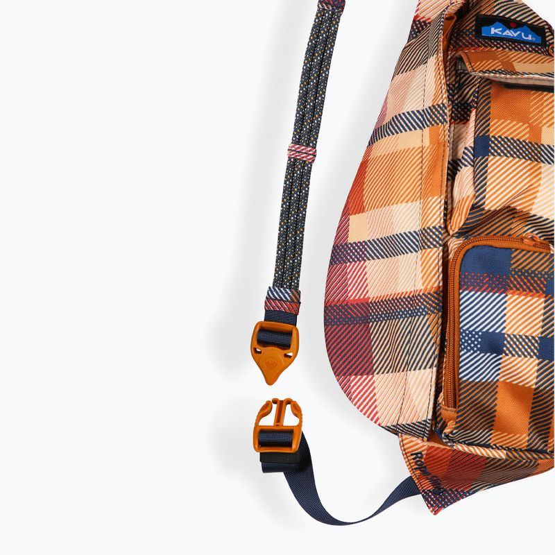 Zaino urbano KAVU Mini Rope Sling 4 l cabin plaid 4