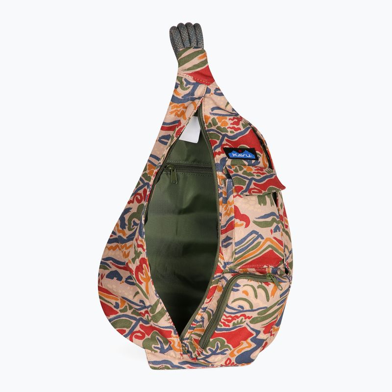 Zaino da città KAVU Rope 10 l brush meadow 3