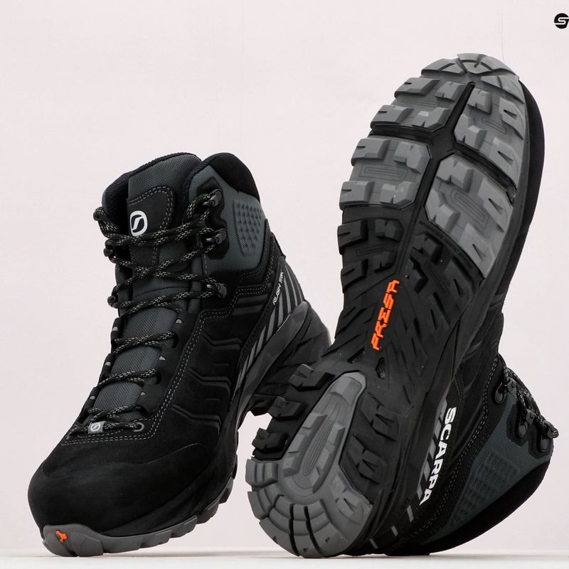 Scarponi da trekking da uomo SCARPA Rush TRK GTX antracite scuro/nero 16