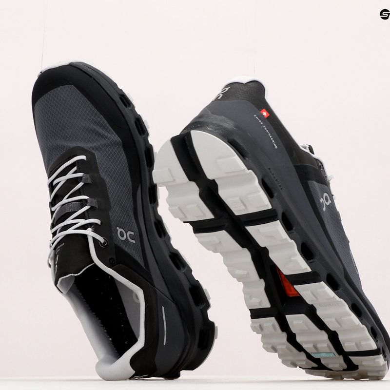Uomo On Running Cloudvista Waterproof eclipse/nero scarpe da corsa 19