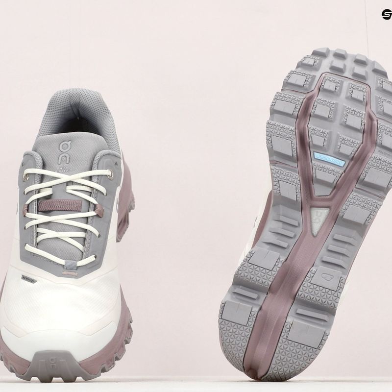 Scarpe da corsa da donna On Running Cloudventure Waterproof ice/heron 13