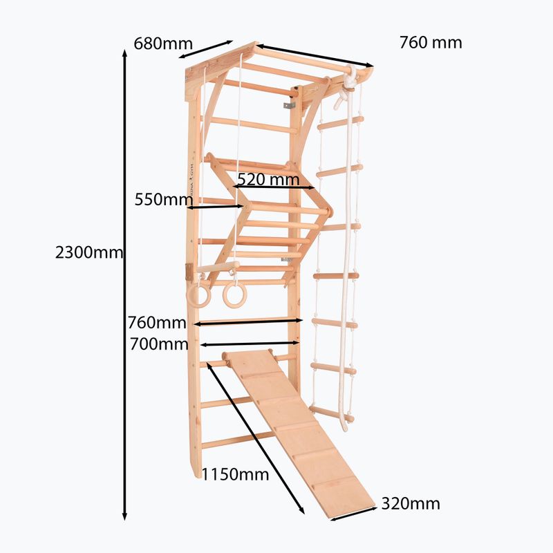 Scala ginnica RINAGYM Kinder 3 10