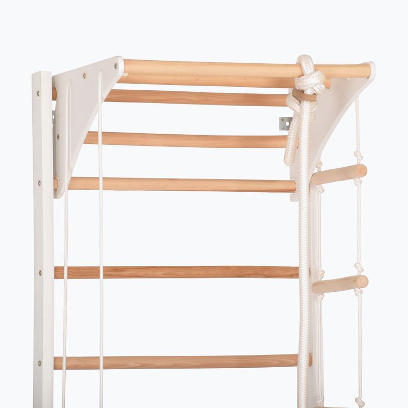 RINAGYM Kombi 2 scala da ginnastica bianca 4