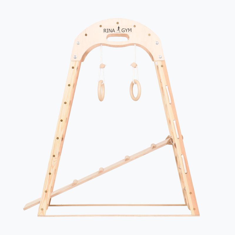 RINAGYM Kids 2 triangolo naturale di ginnastica per l'arrampicata 6