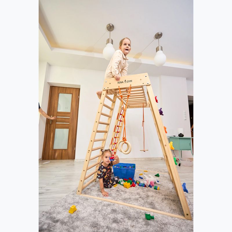 Telaio da ginnastica in legno RINAGYM Kids 3 17