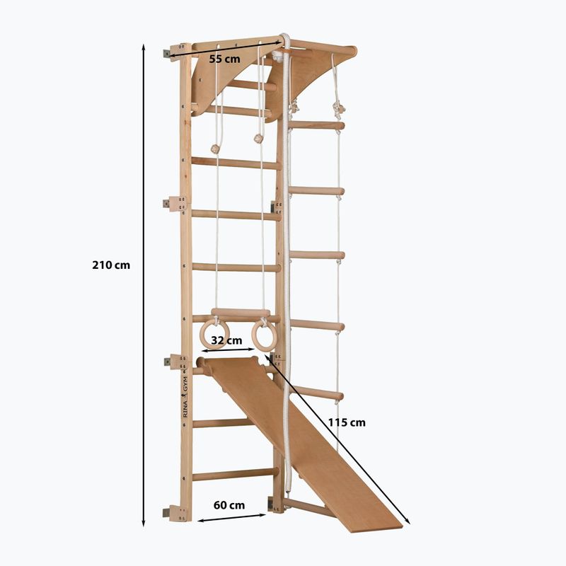 Scala ginnica RINAGYM ECO-PINE+SLIDE 7