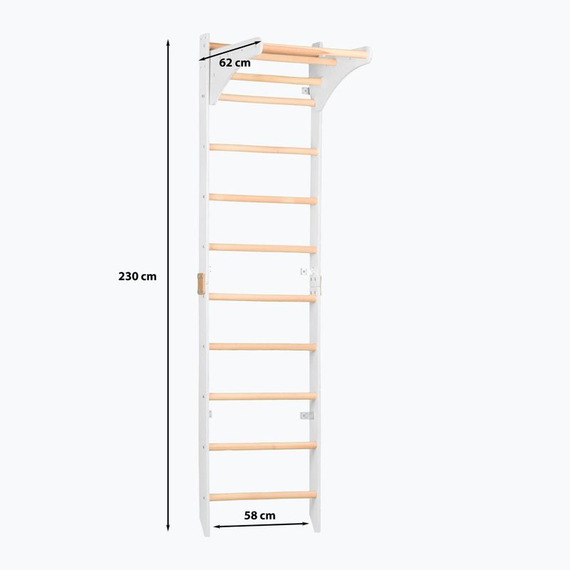 Scala ginnica RINAGYM SPR C bianco puro 2