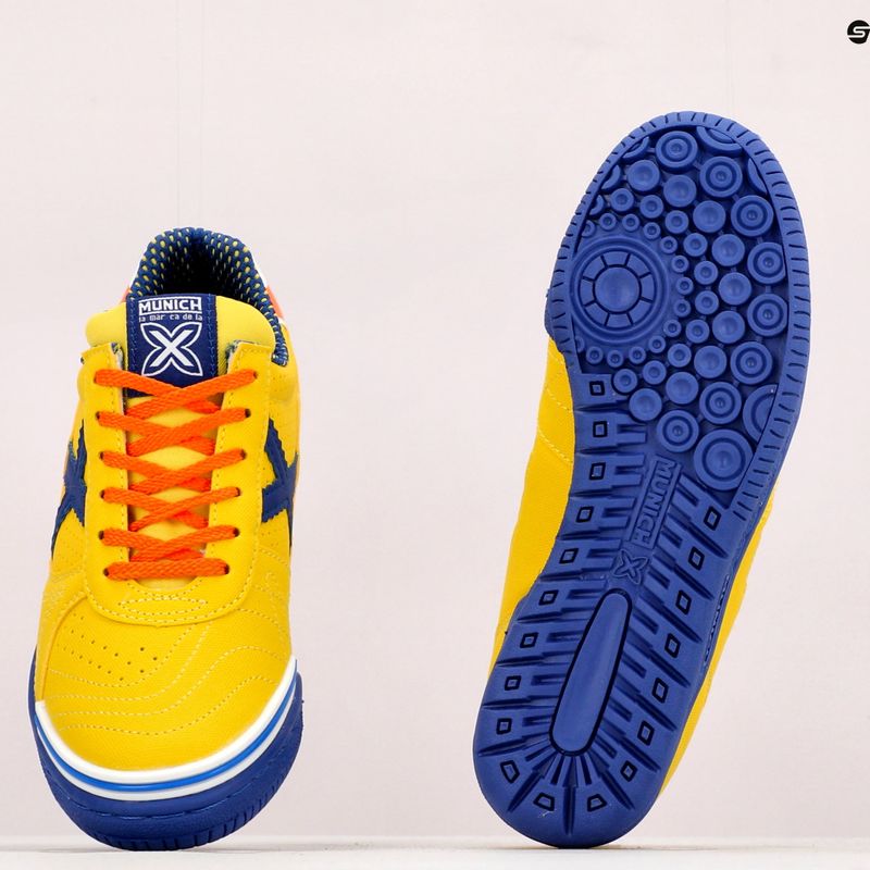 Scarpe da calcio per bambini MUNICH G-3 Kid Profit amarillo 12
