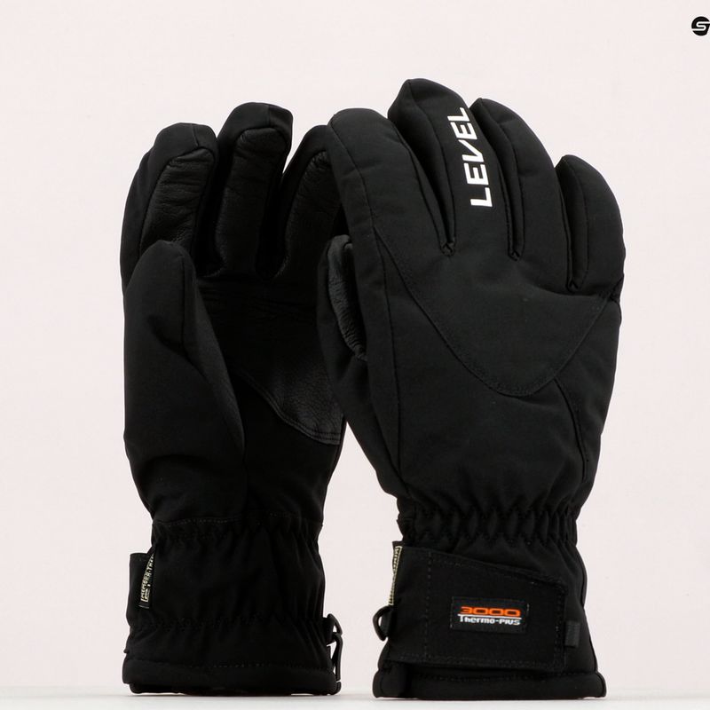 Guanti da sci da uomo Level Alpine 2021 nero 6