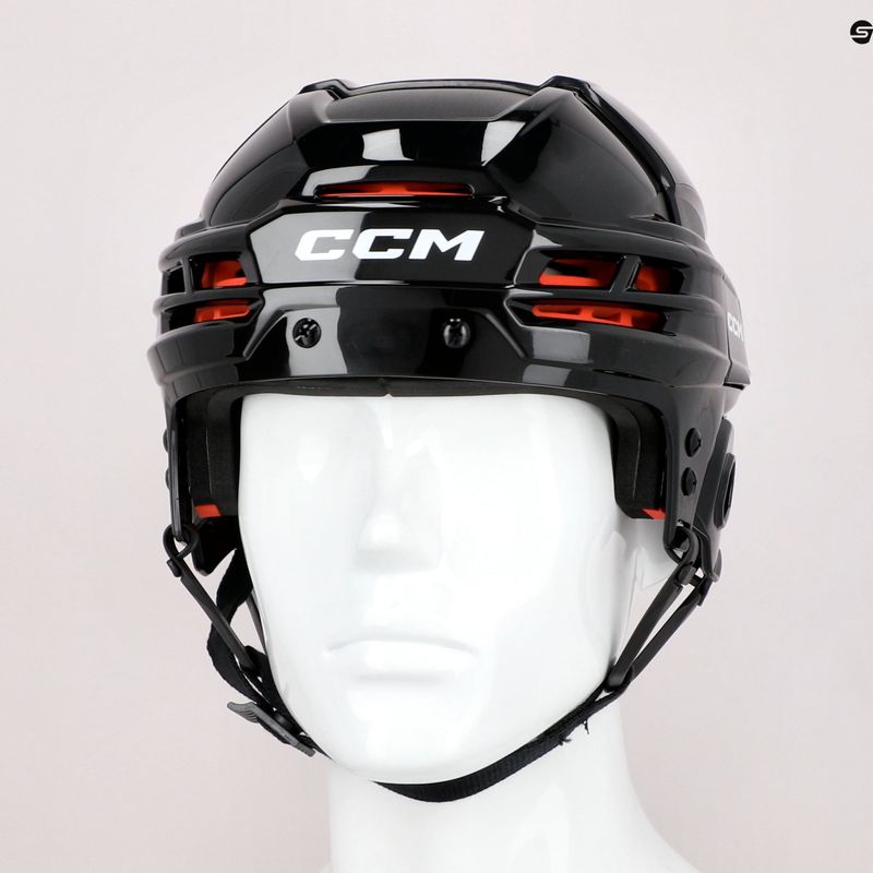 Casco da hockey CCM Tacks 70 nero 11