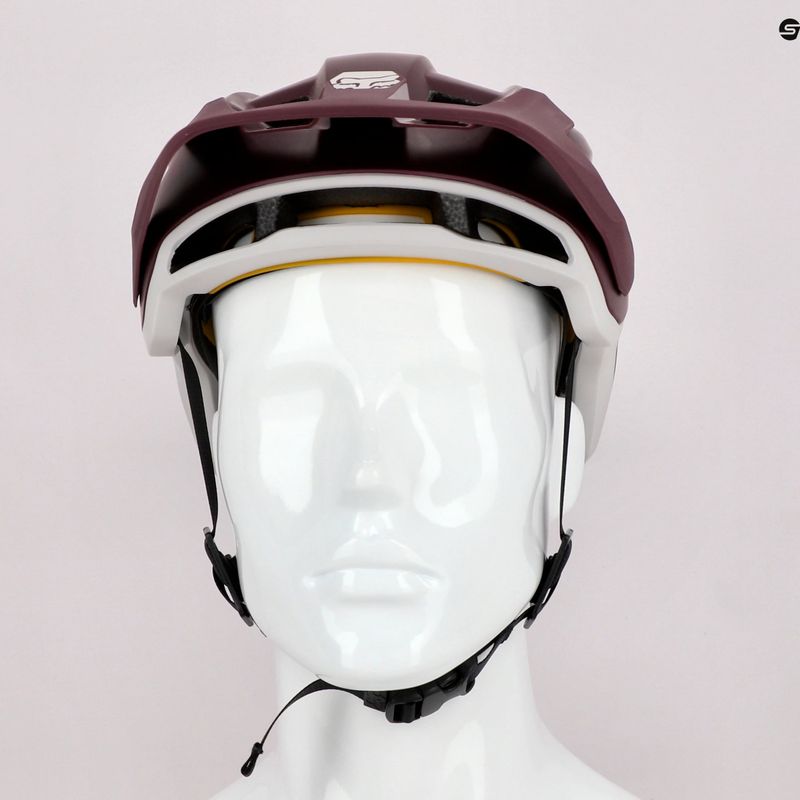 Casco da bici Fox Racing Speedframe marrone scuro 17