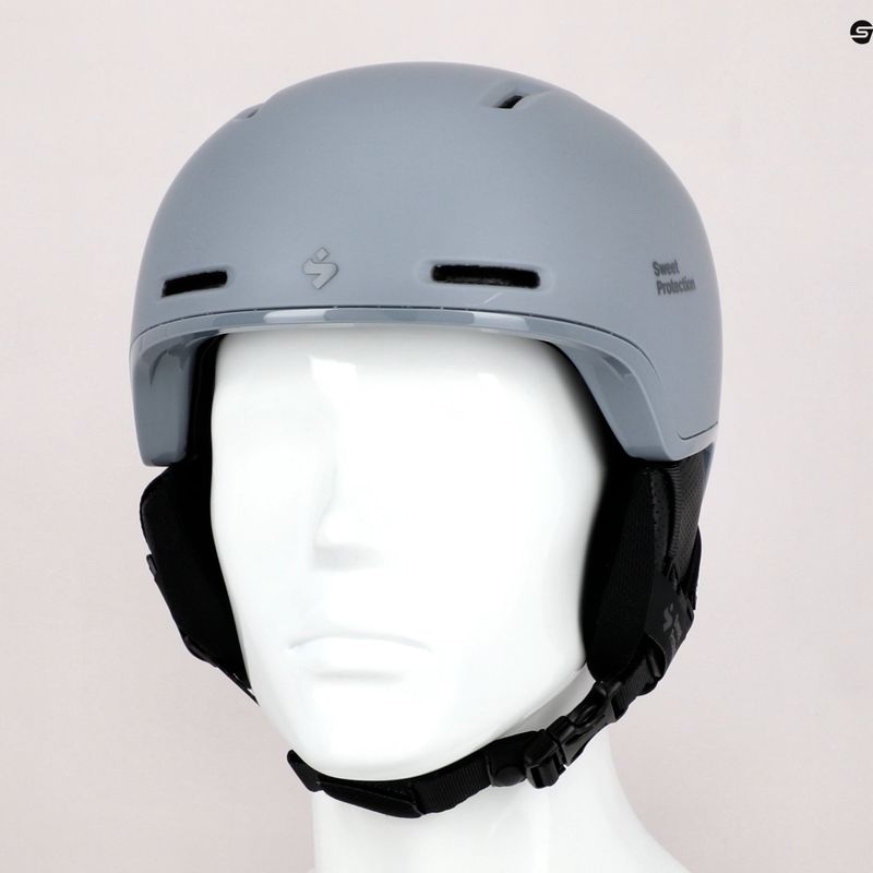 Casco da sci Sweet Protection Looper grigio nardo opaco 13