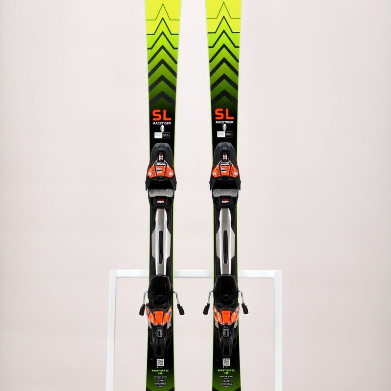 Sci da discesa Völkl Racetiger SL + attacchi RMotion 3 12 GW giallo/nero 12