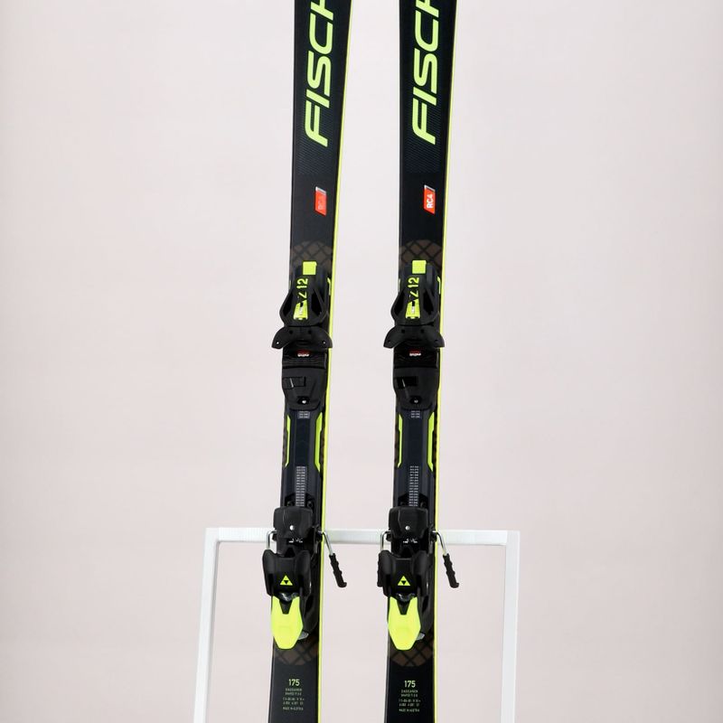 Sci da discesa Fischer RC4 WC RC MT + attacchi RC4 Z12 PR nero/giallo 13