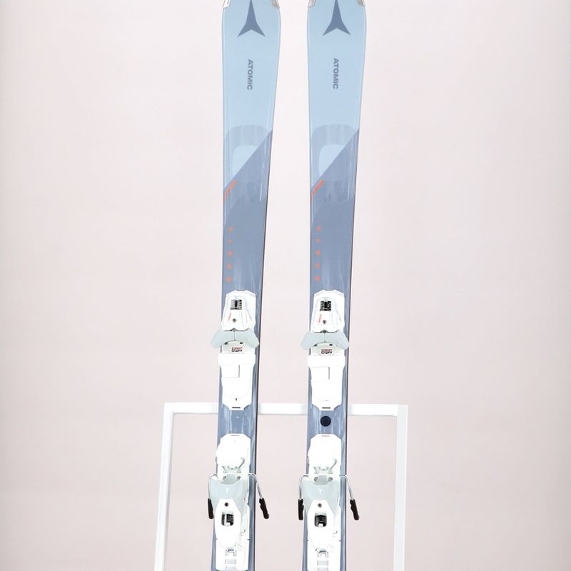 Sci da discesa da donna Atomic Cloud Q8 + attacchi M10 GW cachi/grigio 16