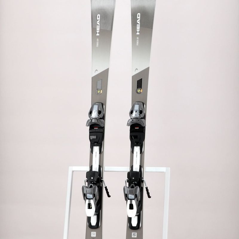 Sci da discesa da donna HEAD Power Joy SW SF-PR + attacchi Joy 12 grigio 12
