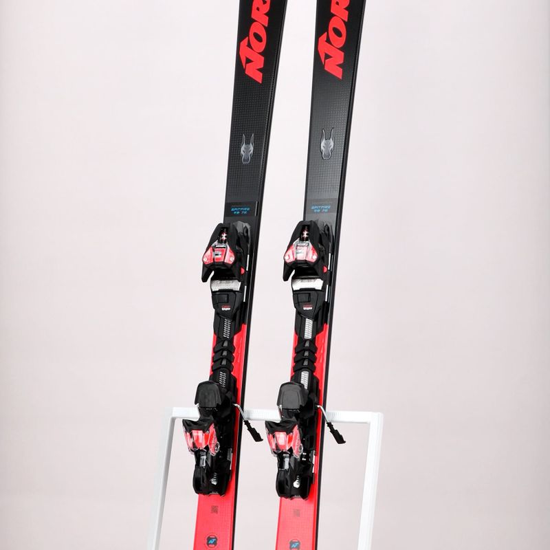 Sci da discesa Nordica Dobermann Spitfire 76 RB FDT + attacchi XCELL 12 nero/rosso 16
