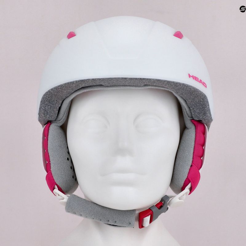 Casco da sci per bambini HEAD Maja bianco 13