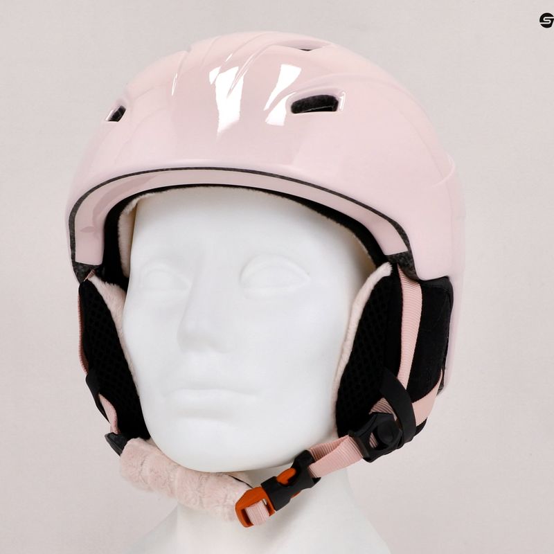 Casco da sci per bambini 4F F017 rosa chiaro 14