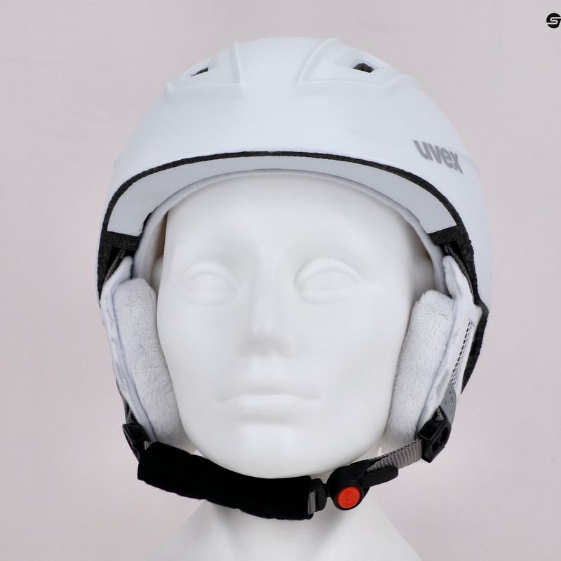 Casco da sci UVEX Fierce bianco opaco 11