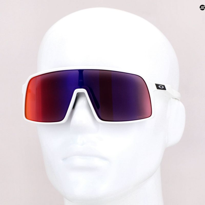 Occhiali da sole da strada Oakley Sutro bianco opaco/prizm 7