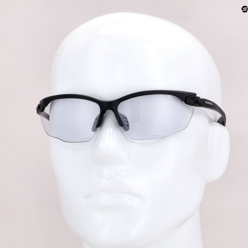 Occhiali da sole Alpina Twist Four V nero opaco/nero 10