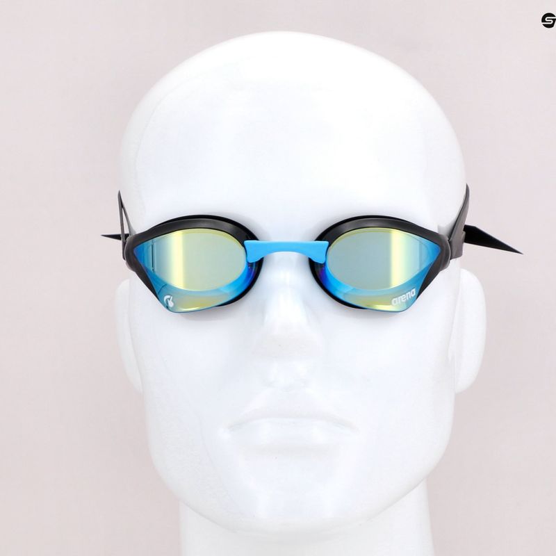 Occhiali da nuoto Arena Cobra Core Swipe Mirror aqua/nero 11