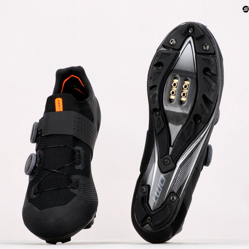 Scarpe da ciclismo MTB da uomo DMT MH10 nero/nero 14