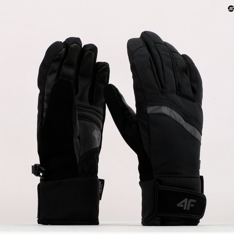 Guanti da sci da donna 4F RED004 nero 11