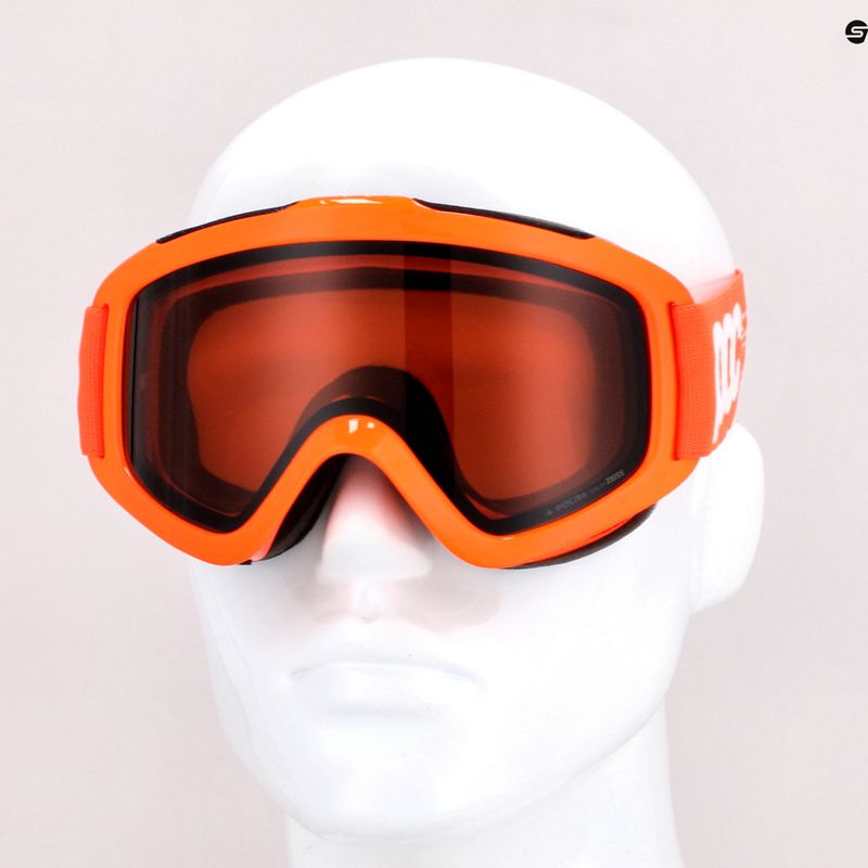 POC POCito Iris arancione fluorescente/arancio per bambini 10