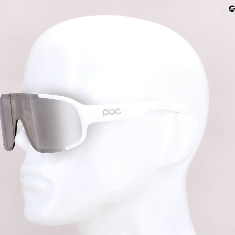 Occhiali da sole POC Aspire hydrogen white/clarity road silver 11