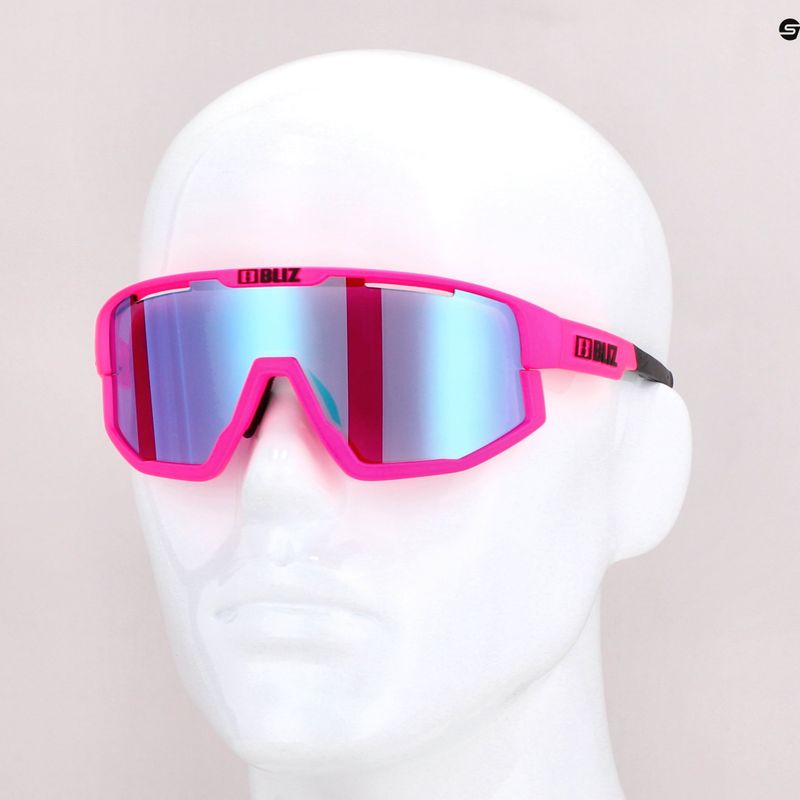 Occhiali da sole Bliz Fusion Nano Optics Nordic Light rosa/begonia/blu viola multi 7